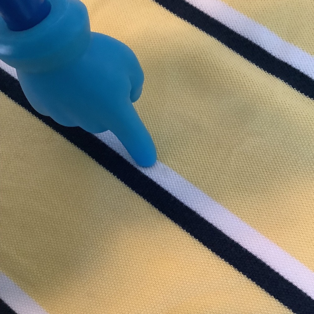 Polo by Ralph Lauren Yellow, White & Blue Striped w/ Red Pony Mens XXL - Picture 11 of 16